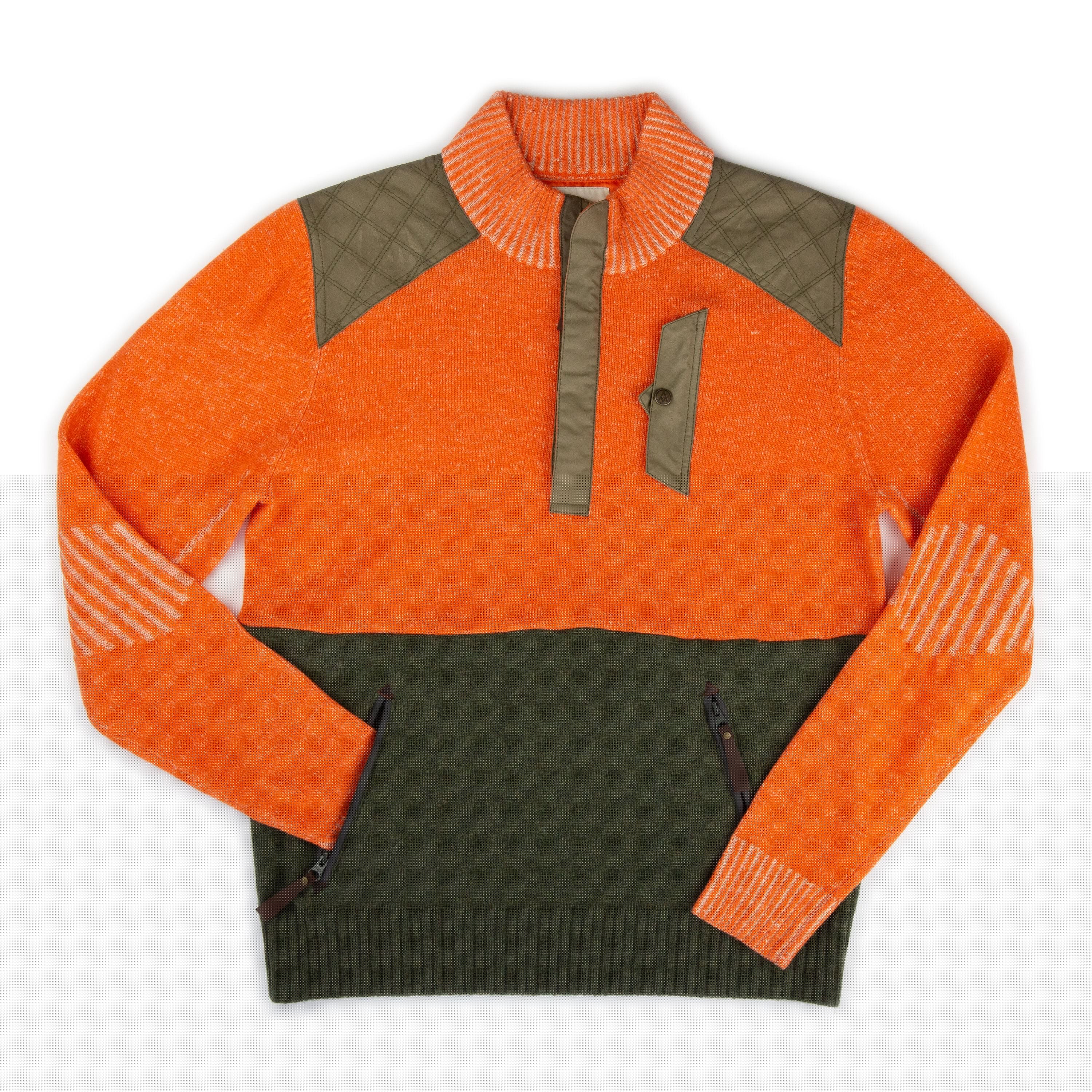 Alps & Meters Peakscape Nostalgia Heritage Wool Crewneck