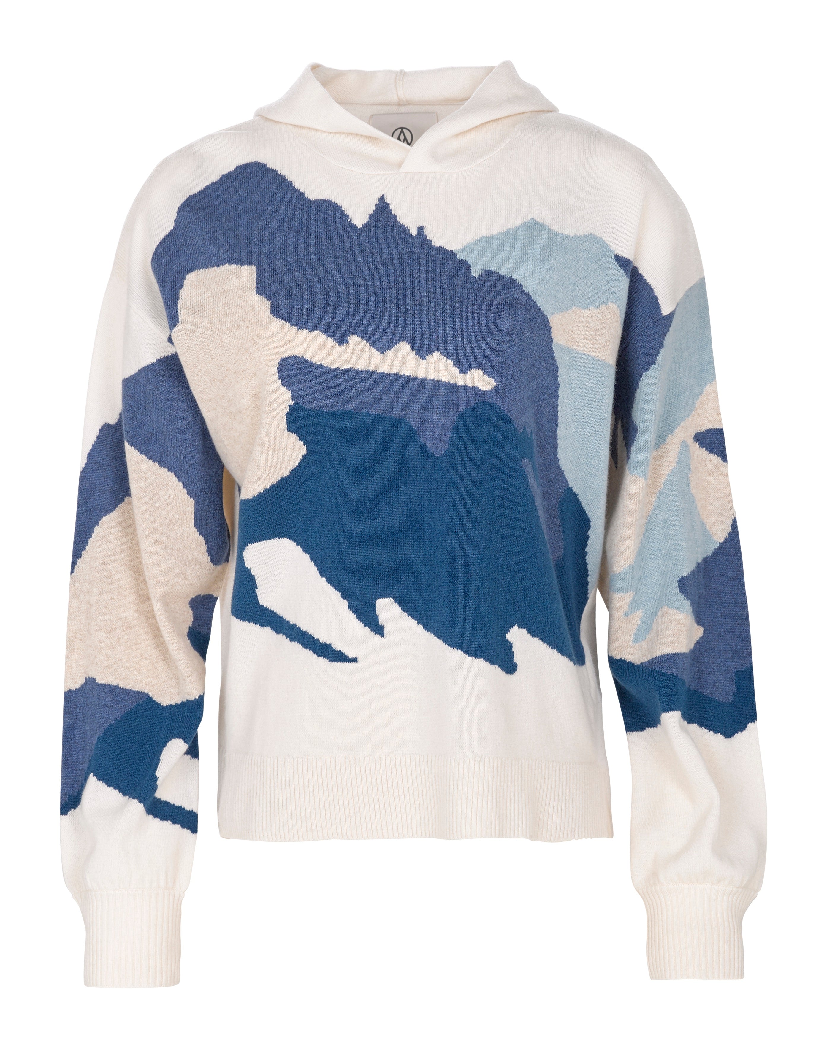 Alps & Meters Cozy Winter Women's Merino Wool Crewneck Sweater
