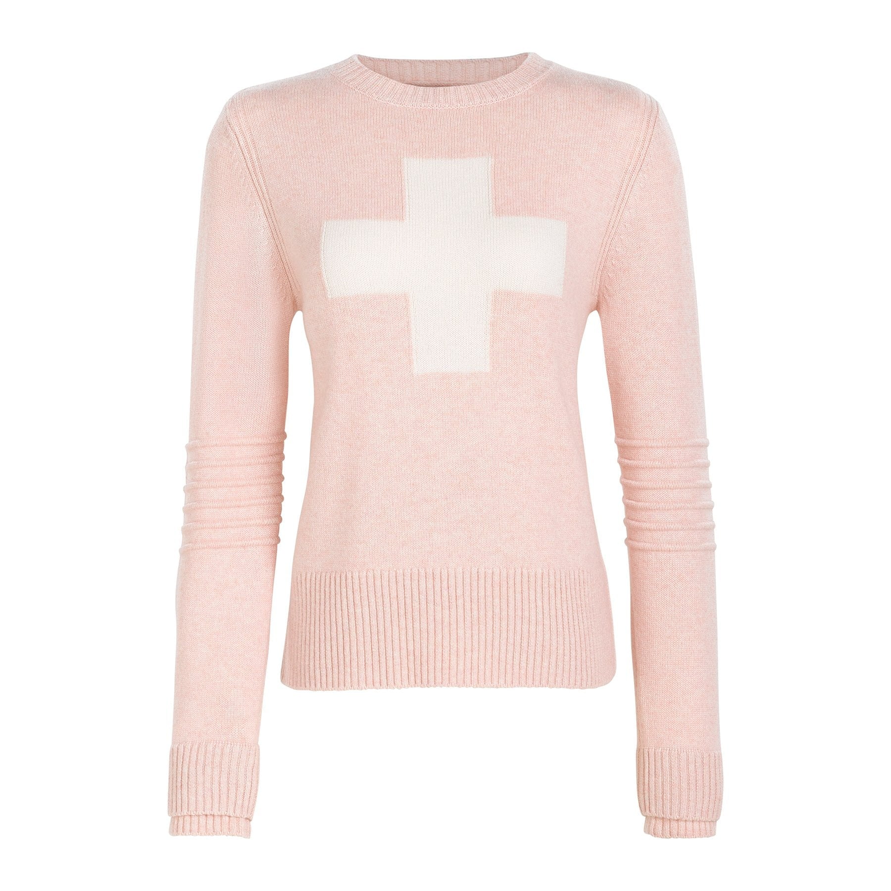 Alps & Meters Women's Luxury Cashmere Ski Sweater with Race-Ready Knit & Mountain Patrol Style