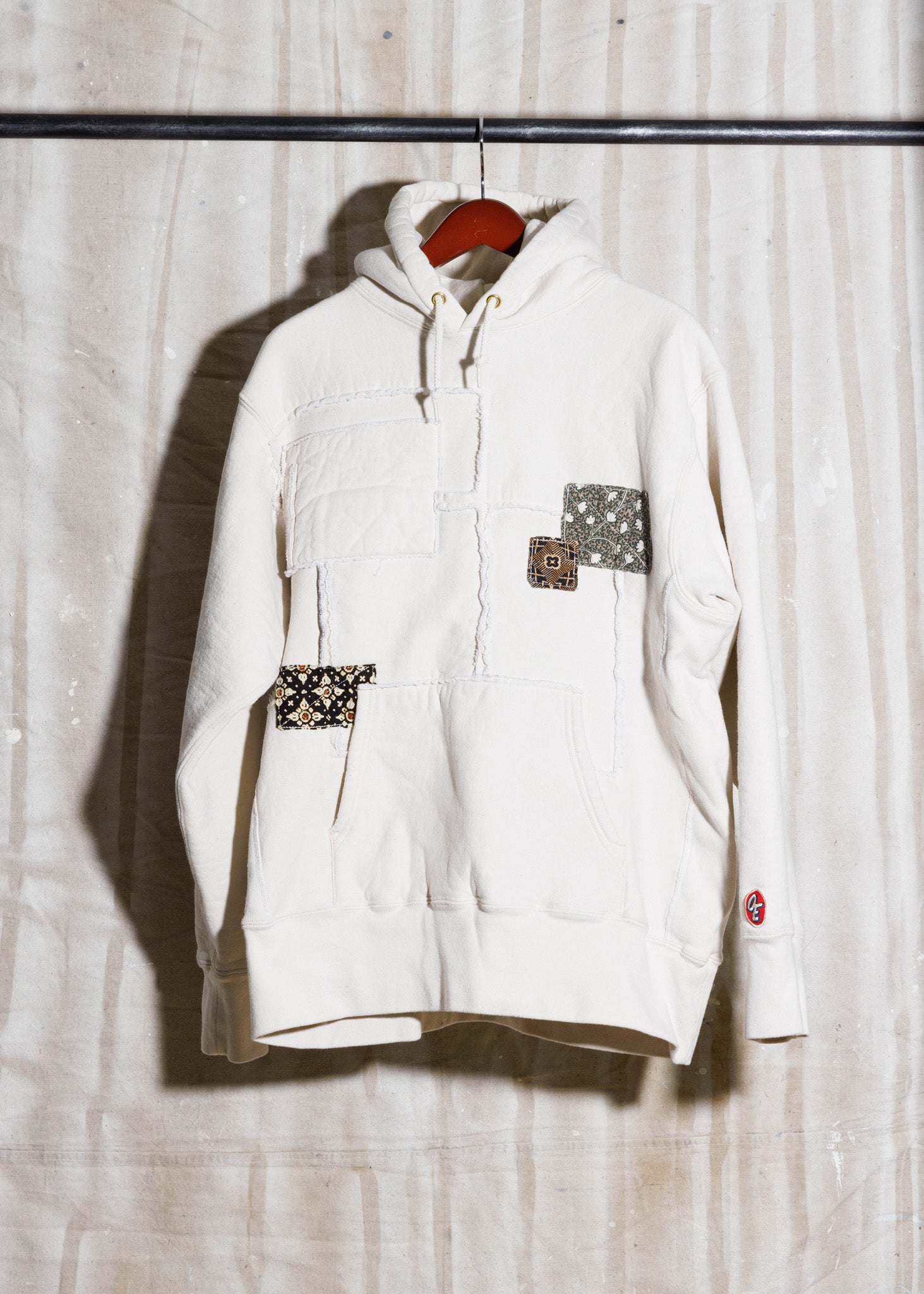 AMERICAN TRENCH Hamid Holloman x O.E. Keystone Heavyweight Pullover Hoodie Men's Oversized XXL Fit