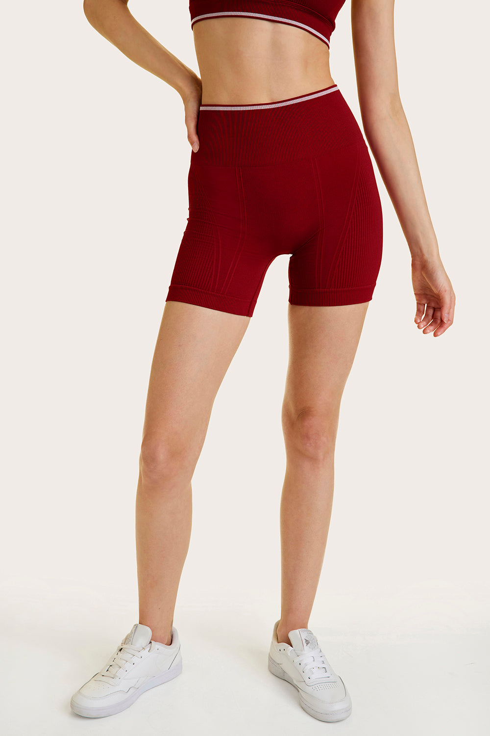 ALALA High-Waisted Ballet-Inspired No-Seam Workout Shorts with Silky Comfort