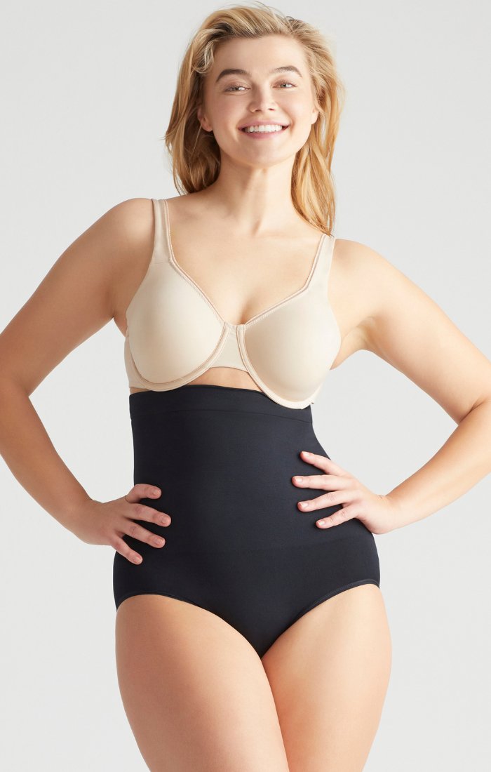 ALEXEVENINGS SmoothFit Shapewear: Tummy-Control Everyday Shorts